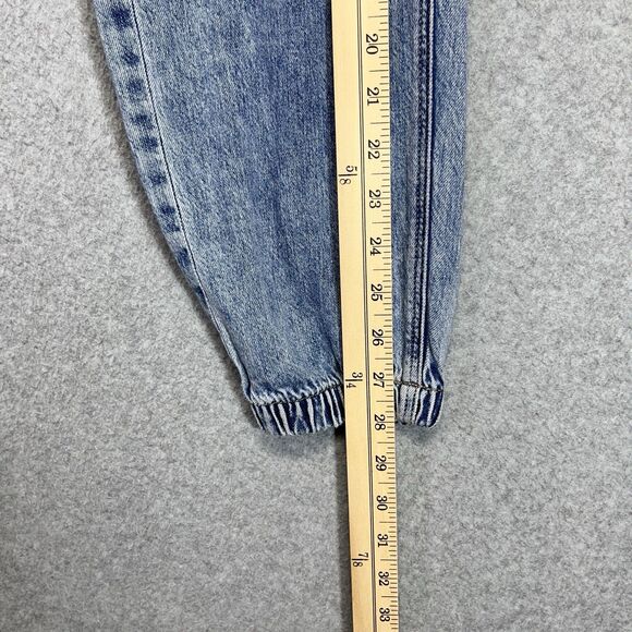 American Eagle Cargo Jogger Jeans Women’s 0 Regular Light Wash Denim 2765 - Picture 11 of 13